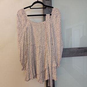 Floral Long Sleeve Dress